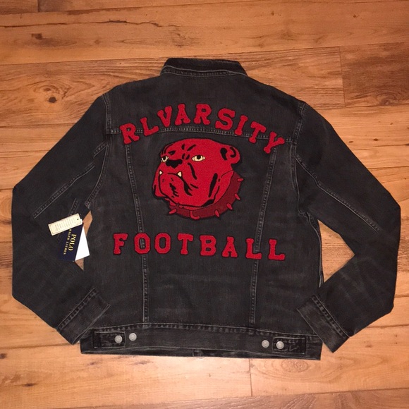 Polo Ralph Lauren Other - NWT POLO BY RALPH LAUREN BULLDOG VARSITY JACKET